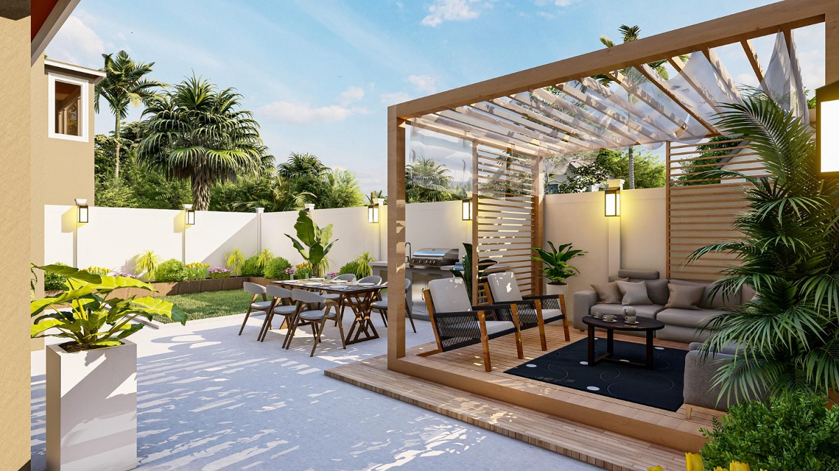 1-small-backyard-pergola-dining-area-3d-design-with-high-quality-render