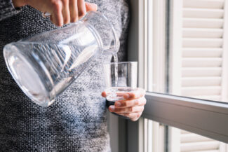 acqua frizzante in casa